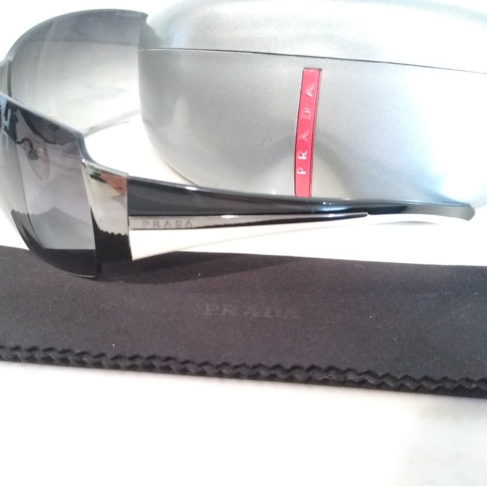Authentic Prada Frameless Sunglasses